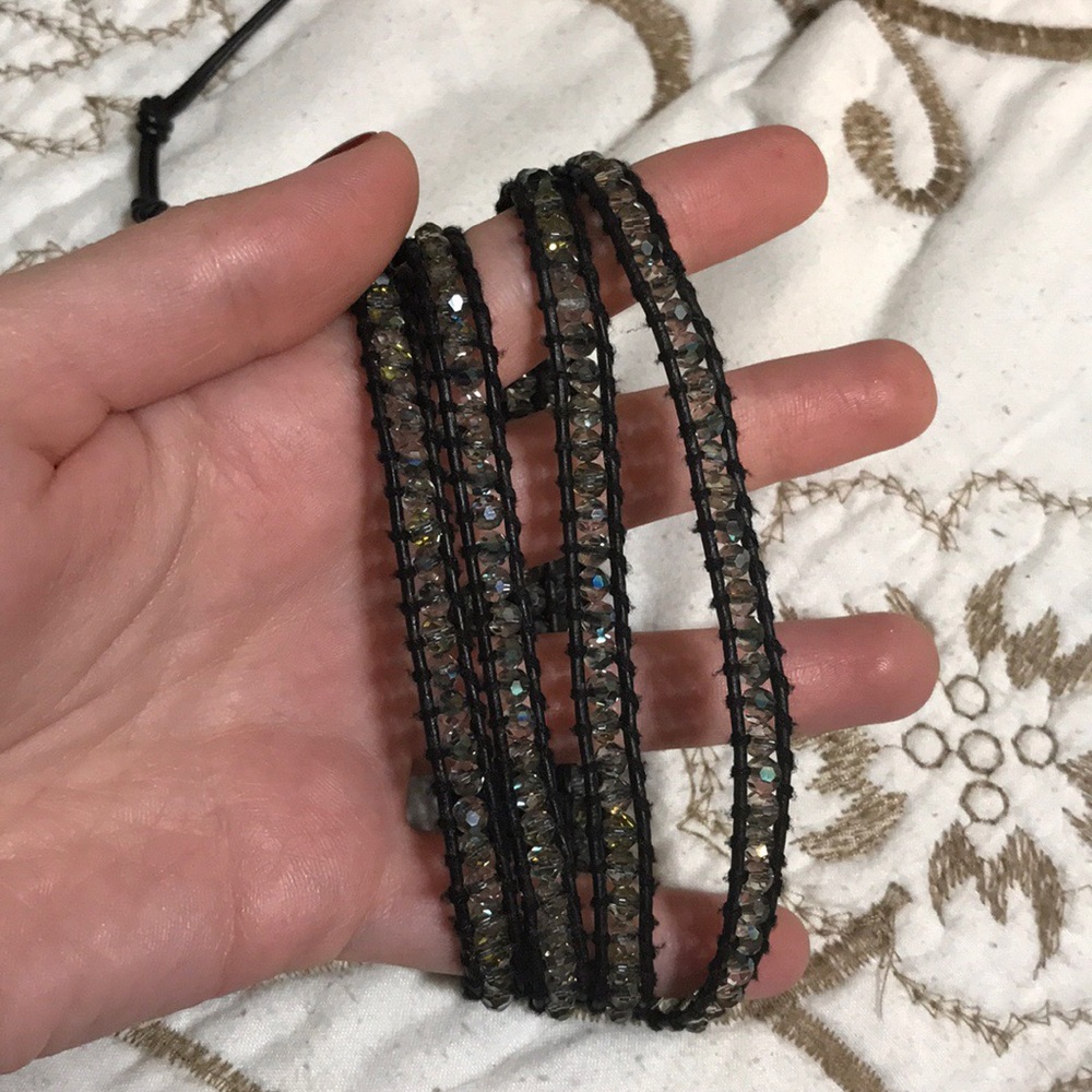 Victoria Emerson wrap iridescent bracelet
